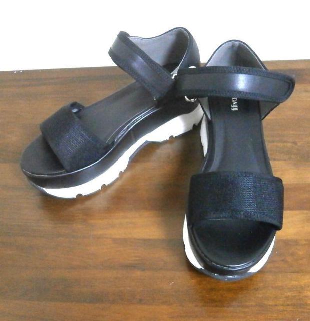 ◆titivate ティティベイト サンダル ウェッジソール 未使用中古品 レディース M < 女性ファッション  ◆titivate ティティベイト サンダル ウェッジソール 未使用中古品 レディース M  < 女性ファッションの