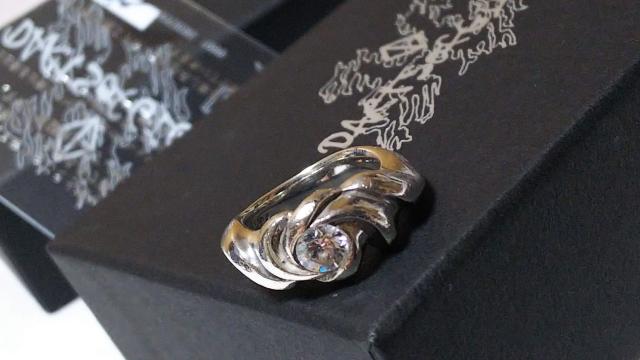 正規美 限定! Darts of GIGOR ゴシッククロス リング 9号 ツイストウェーブ SV指輪 ガクト着 同型同色 付属有 < ブランド  正規美 限定! Darts of GIGOR ゴシッククロス リング 9号 ツイストウェーブ SV指輪 ガクト着 同型同色 付属有 < ブランドの