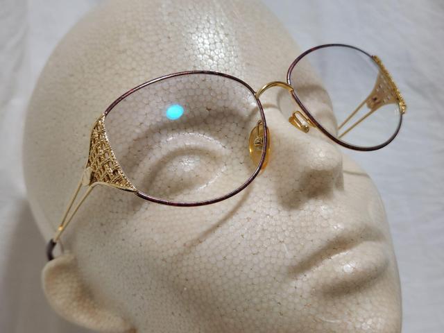 正規良 Dior CDロゴ オールド ゴシックラグジュアリーフレーム アイウェア ゴールドオープンクロス サングラス○眼鏡 付属有 < ブランド  正規良 Dior CDロゴ オールド ゴシックラグジュアリーフレーム アイウェア ゴールドオープンクロス サングラス○眼鏡 付属有 < ブランドの