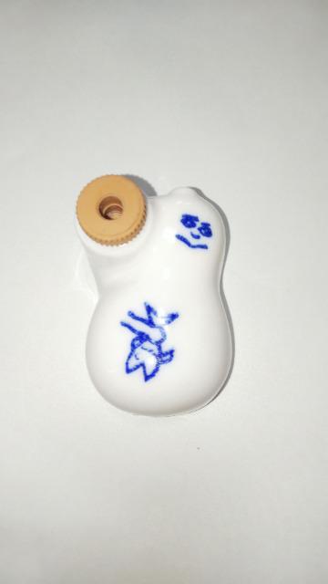崎陽軒シウマイ弁当に入っている醤油入れ魚を持っているひょうちゃん陶器 < インテリア/ライフ  崎陽軒シウマイ弁当に入っている醤油入れ魚を持っているひょうちゃん陶器  < インテリア/ライフの