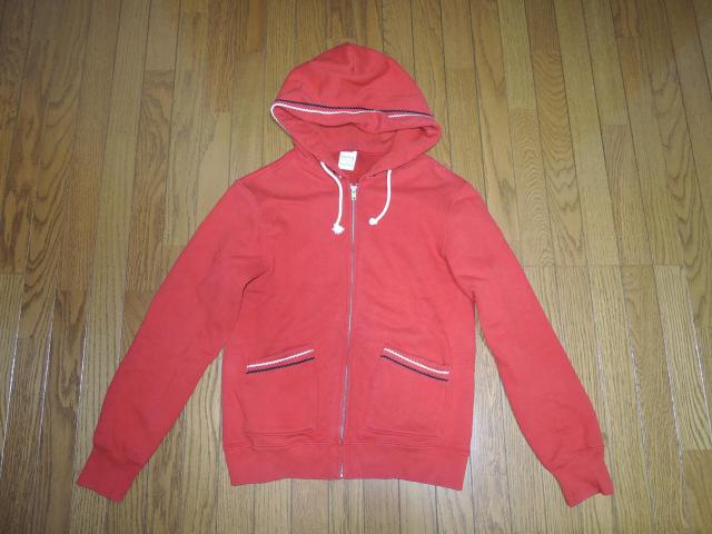 COOTIE クーティー スウェット ジップ パーカー S 赤 SWEAT HOODIE < ブランド  COOTIE クーティー スウェット ジップ パーカー S 赤 SWEAT HOODIE  < ブランドの