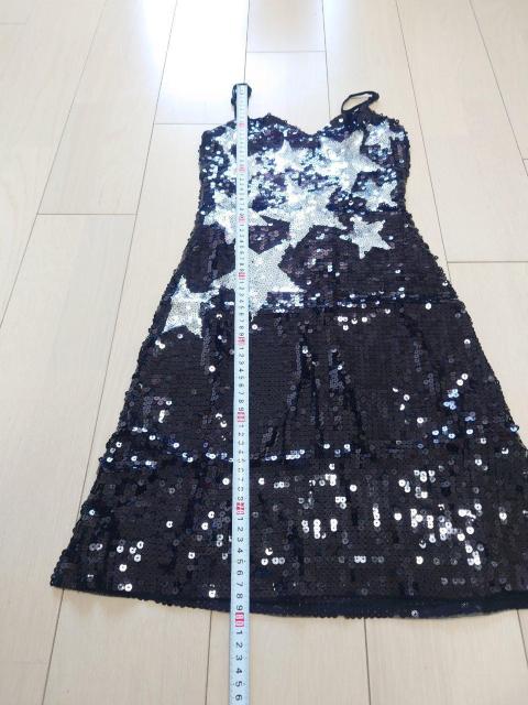 新品 総スパンコール ミニワンピース トップス ダンスイベントなどに < 女性ファッション  新品 総スパンコール ミニワンピース トップス ダンスイベントなどに < 女性ファッションの