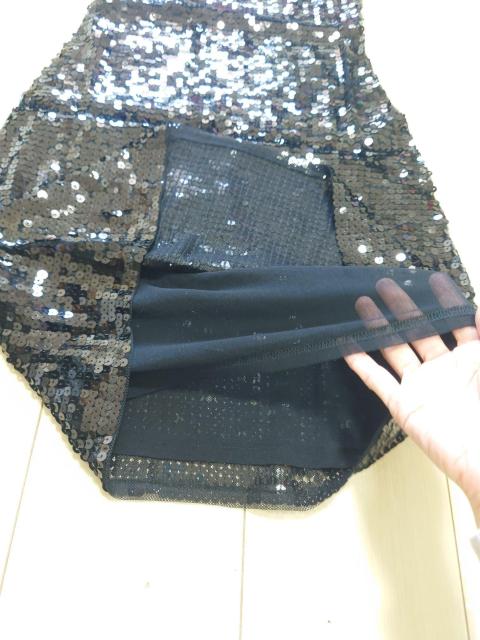 新品 総スパンコール ミニワンピース トップス ダンスイベントなどに < 女性ファッション  新品 総スパンコール ミニワンピース トップス ダンスイベントなどに < 女性ファッションの