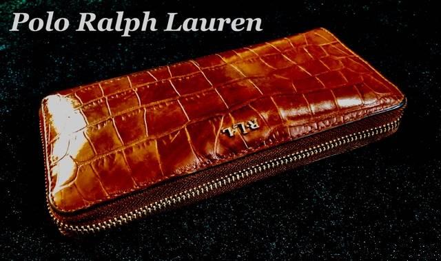 【Polo Ralph Lauren】ポロラルフローレン ラウンドファスナー レザー 長財布/Brown < ブランド  【Polo Ralph Lauren】ポロラルフローレン ラウンドファスナー レザー 長財布/Brown < ブランドの