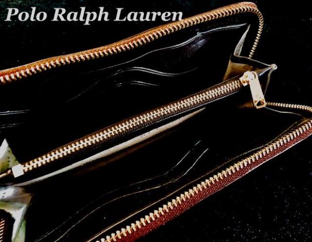 【Polo Ralph Lauren】ポロラルフローレン ラウンドファスナー レザー 長財布/Brown < ブランド  【Polo Ralph Lauren】ポロラルフローレン ラウンドファスナー レザー 長財布/Brown < ブランドの