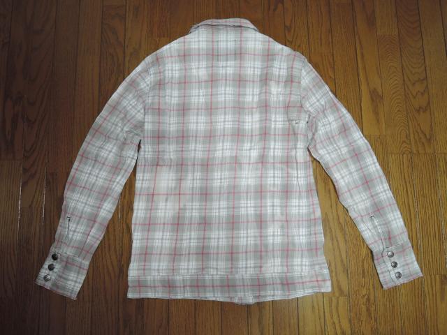 BACKBONE バックボーン ブリーチ加工 チェックシャツ ジャケット M ダメージ加工 別注 アーカイブ 初期アイテム < ブランド  BACKBONE バックボーン ブリーチ加工 チェックシャツ ジャケット M ダメージ加工 別注 アーカイブ 初期アイテム < ブランドの