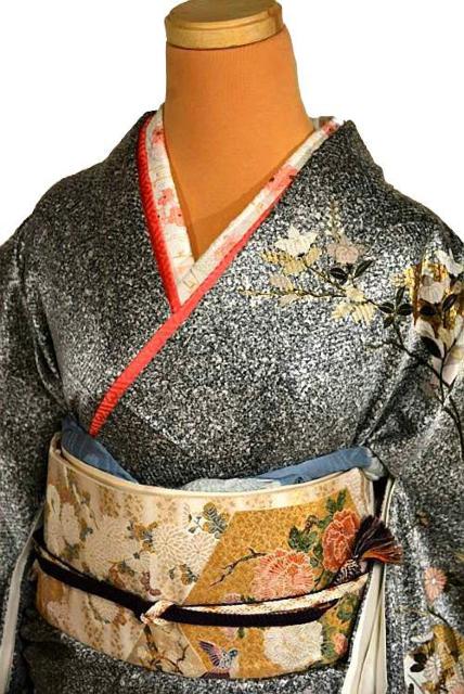 【最高級】新品同様 光沢 たたき染め 暈染 金彩 本金箔 地紙 花尽くし 訪問着 身丈158.5cm 裄丈65.5cm T3426 < 女性ファッション  【最高級】新品同様 光沢 たたき染め 暈染 金彩 本金箔 地紙 花尽くし 訪問着 身丈158.5cm 裄丈65.5cm T3426 < 女性ファッションの