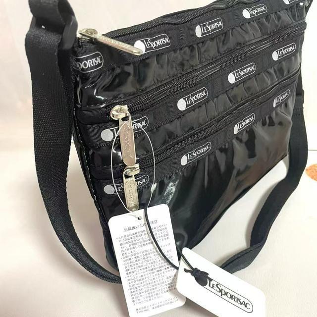 ★新品未使用★LeSportsac レスポートサック ショルダーバッグ ブラックパテントシル 3352 送料無料 < 女性ファッション  ★新品未使用★LeSportsac レスポートサック ショルダーバッグ ブラックパテントシル 3352 送料無料 < 女性ファッションの