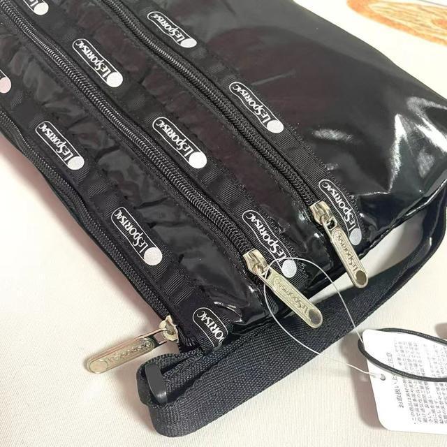 ★新品未使用★LeSportsac レスポートサック ショルダーバッグ ブラックパテントシル 3352 送料無料 < 女性ファッション  ★新品未使用★LeSportsac レスポートサック ショルダーバッグ ブラックパテントシル 3352 送料無料 < 女性ファッションの