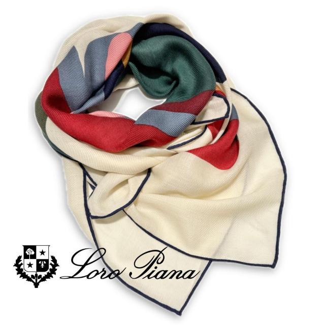 新品ロロピアーナLoro Pianaカシミア×絹マルチカラースカーフ < ブランド  新品ロロピアーナLoro Pianaカシミア×絹マルチカラースカーフ  < ブランドの