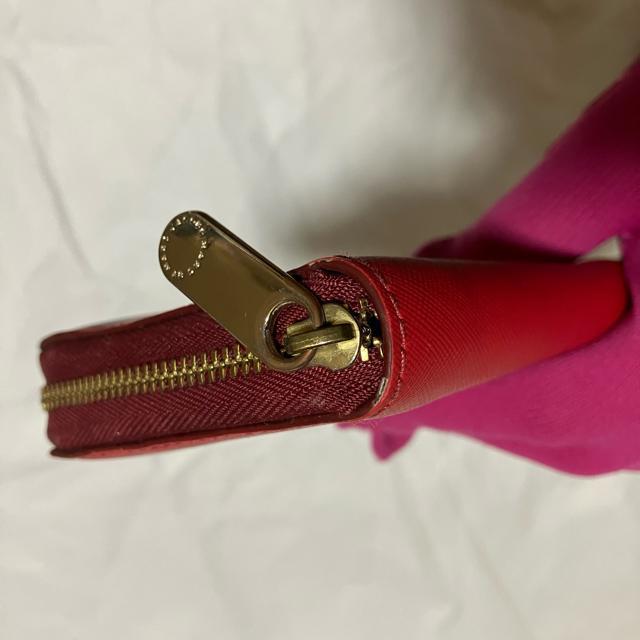 【マークバイマークジェイコブス】 ラウンドファスナー / 長財布 / 茶 赤 < ブランド  【マークバイマークジェイコブス】 ラウンドファスナー / 長財布 / 茶 赤 < ブランドの