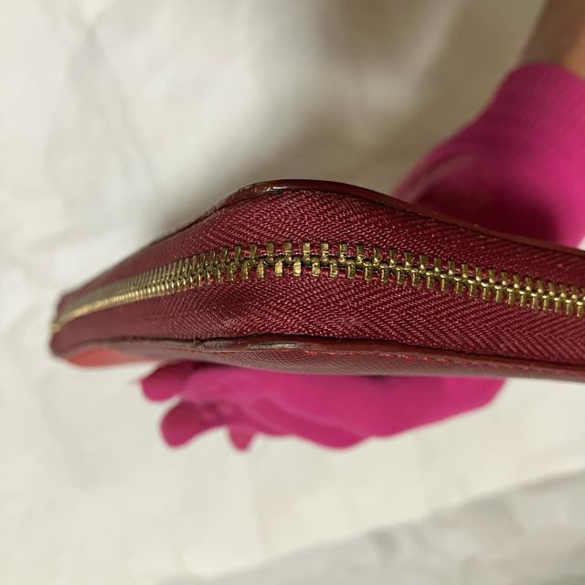 【マークバイマークジェイコブス】 ラウンドファスナー / 長財布 / 茶 赤 < ブランド  【マークバイマークジェイコブス】 ラウンドファスナー / 長財布 / 茶 赤 < ブランドの