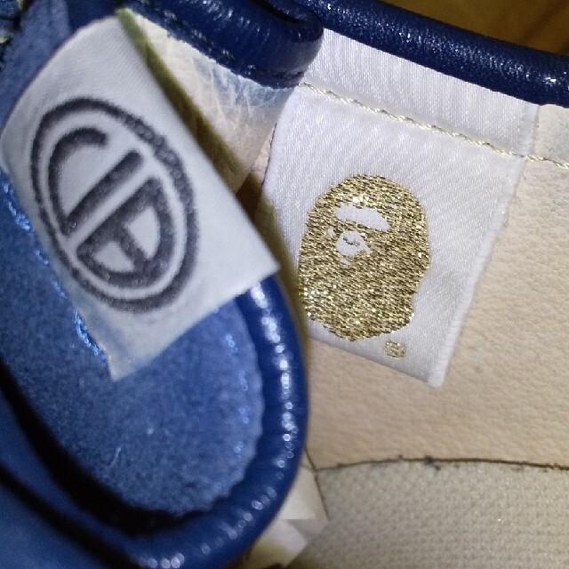 古着 URSUS BAPE アーサスベイプ スエードワラビー ネイビー 28 < 男性ファッション  古着 URSUS BAPE アーサスベイプ スエードワラビー ネイビー 28 < 男性ファッションの