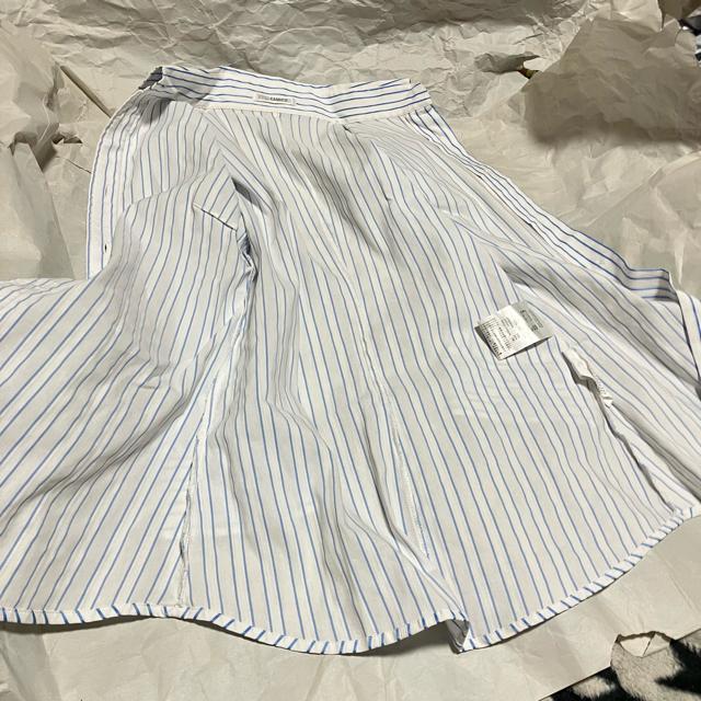 【ナラカミーチェ】 ストライプ / 七分袖 シャツ・ブラウス / ボタンダウン 長袖 コットン < ブランド 【ナラカミーチェ】 ストライプ / 七分袖 シャツ・ブラウス / ボタンダウン 長袖 コットン < ブランドの