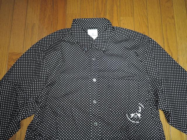 美中古 uniform experiment ユニフォームエクスペリメント BACK CONCEALED ドット柄シャツ 3 黒白 < ブランド  美中古 uniform experiment ユニフォームエクスペリメント BACK CONCEALED ドット柄シャツ 3 黒白 < ブランドの