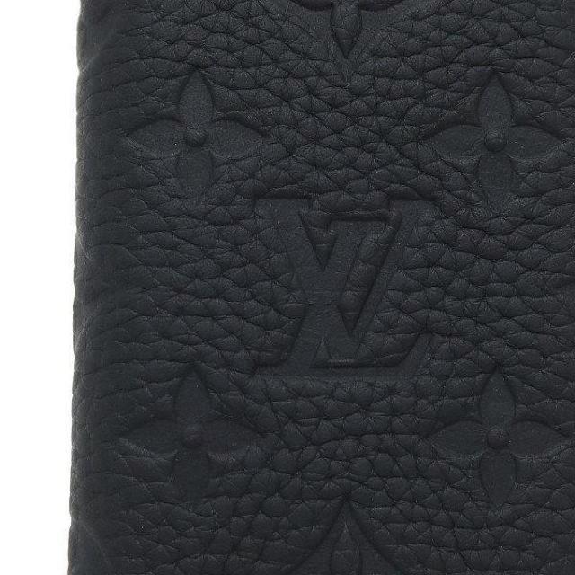 ◆ 本物 新品同様 ◆ LV ルイヴィトン トリヨンレザー カードケース 名刺入れ 黒 ブラック 人気 保存袋 箱 M69044 < ブランド  ◆ 本物 新品同様 ◆ LV ルイヴィトン トリヨンレザー カードケース 名刺入れ 黒 ブラック 人気 保存袋 箱 M69044 < ブランドの