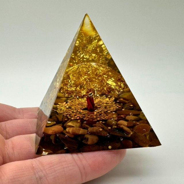 オルゴナイト 金樹運気 黄金木 置物 ストーン 生命エネルギー < インテリア/ライフ オルゴナイト 金樹運気 黄金木 置物 ストーン 生命エネルギー < インテリア/ライフの