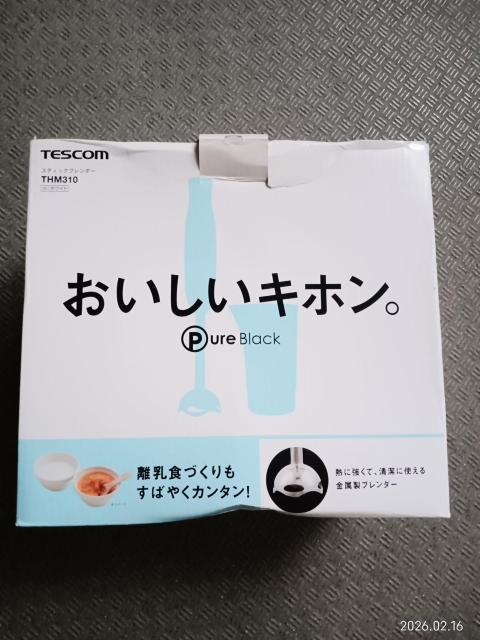 TESCOM �X�e�B�b�N�u�����_�[ THM310 Pure �� �Ɠd/AV�� 