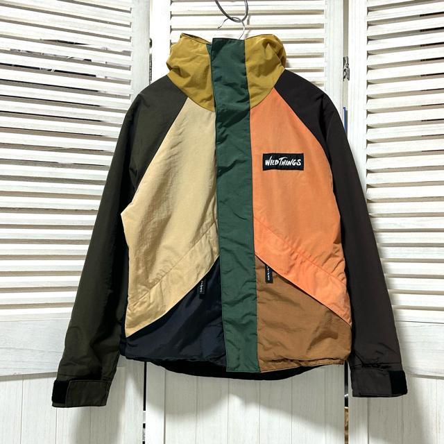 ワイルドシングス クレイジーパターン ナイロンジャケット XS < ブランド ワイルドシングス クレイジーパターン ナイロンジャケット XS < ブランドの