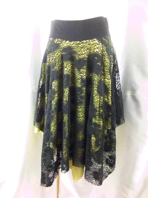 オシャレ(^-^)/重ねレースアシメデザインスカートF < 女性ファッション  オシャレ(^-^)/重ねレースアシメデザインスカートF  < 女性ファッションの