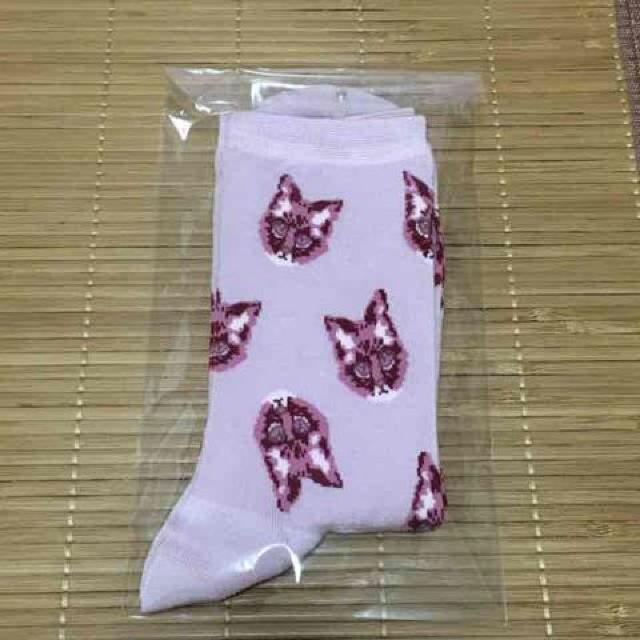 キャンディストリッパー・CATCATCAT猫フェイスソックス。ピンク < ブランド キャンディストリッパー・CATCATCAT猫フェイスソックス。ピンク < ブランドの
