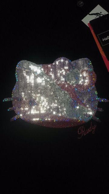 Rady☆ミルフィーユキティちゃん☆キラキラTシャツ☆ブラック☆新品タグ付 < ブランド Rady☆ミルフィーユキティちゃん☆キラキラTシャツ☆ブラック☆新品タグ付 < ブランドの