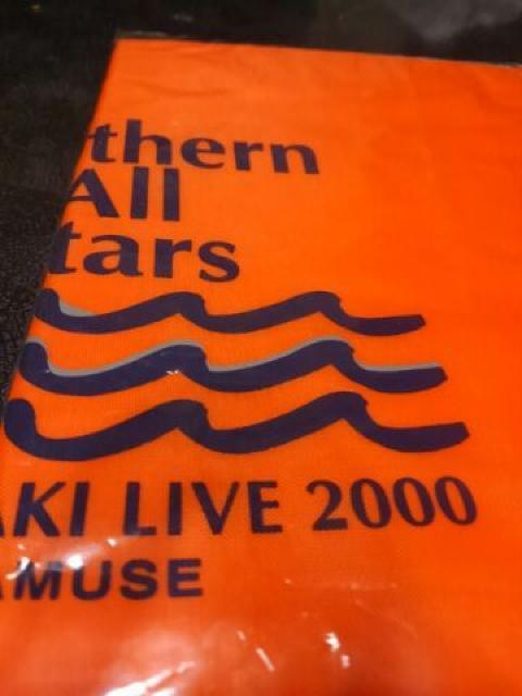 茅ヶ崎ライブ2000ビニールバック サザンオールスターズ < タレントグッズ  茅ヶ崎ライブ2000ビニールバック サザンオールスターズ < タレントグッズの