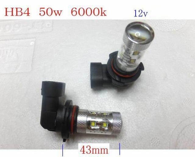 LEDフォグランプ H8.H11.H16 兼用  HB4 50w 6000k 2個セット < 自動車/バイク LEDフォグランプ H8.H11.H16 兼用  HB4 50w 6000k 2個セット < 自動車/バイク