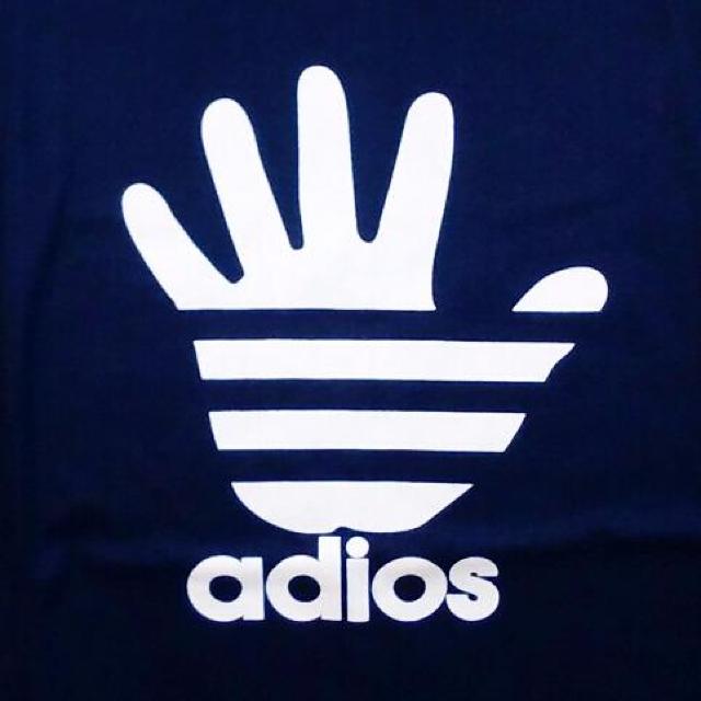 adios★おもしろTシャツ★ネイビー★XXL★紺★綿100%★ < 男性ファッション  adios★おもしろTシャツ★ネイビー★XXL★紺★綿100%★ < 男性ファッションの