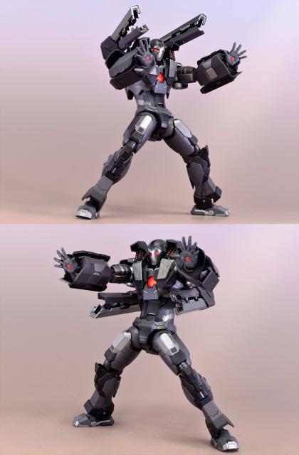  l REFEDIT IRON MAN MODULAR WAR MACHINE W/Plasma Cannon  zr[ 