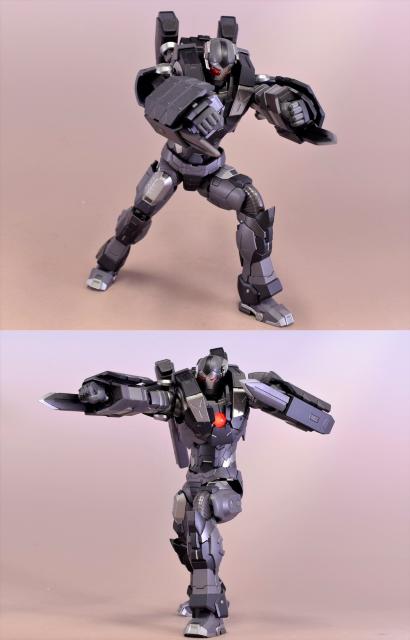  l REFEDIT IRON MAN MODULAR WAR MACHINE W/Plasma Cannon  zr[ 