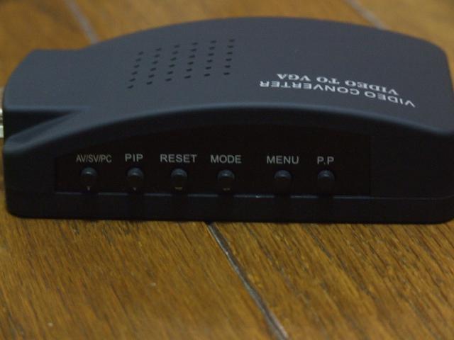 PS1・2をPCのディスプレイで!ビデオコンバーター(RCA→VGA) 新品! < ゲーム本体/ソフト  PS1・2をPCのディスプレイで!ビデオコンバーター(RCA→VGA) 新品! < ゲーム本体/ソフトの