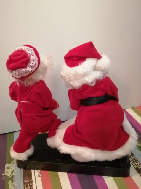 ★特価★未使用に近いインテリアクリスマスサンタダンス踊るペアサンタクロース店鋪店サロン自宅素敵 < インテリア/ライフ  ★特価★未使用に近いインテリアクリスマスサンタダンス踊るペアサンタクロース店鋪店サロン自宅素敵 < インテリア/ライフの