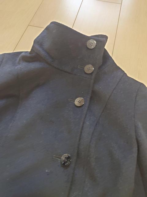 VICKY ビッキー アンゴラウールミドル丈コート ブラック サイズ1 < ブランド  VICKY ビッキー アンゴラウールミドル丈コート ブラック サイズ1 < ブランドの