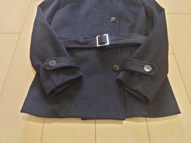 VICKY ビッキー アンゴラウールミドル丈コート ブラック サイズ1 < ブランド  VICKY ビッキー アンゴラウールミドル丈コート ブラック サイズ1 < ブランドの