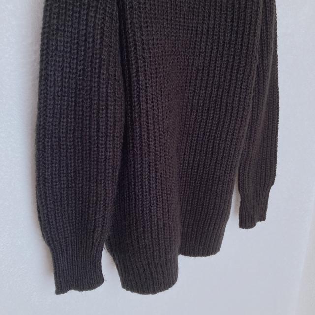 CECIL McBEE セシルマグビー ゆったり 長袖 ニット セーター 黒 M N2m < ブランド CECIL McBEE セシルマグビー ゆったり 長袖 ニット セーター 黒 M N2m < ブランドの