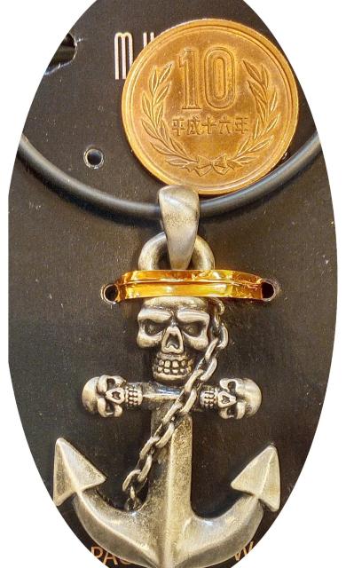 AzureGreen: Mystica Anchor Skull neckla. < 女性アクセサリー/時計  AzureGreen: Mystica Anchor Skull neckla. < 女性アクセサリー/時計の