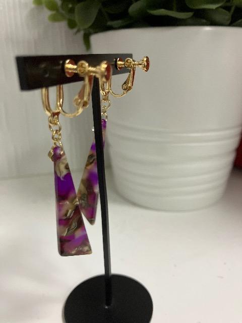 ハンドメイド アクリルパーツを使用したイヤリング < 女性ファッション  ハンドメイド アクリルパーツを使用したイヤリング < 女性ファッションの