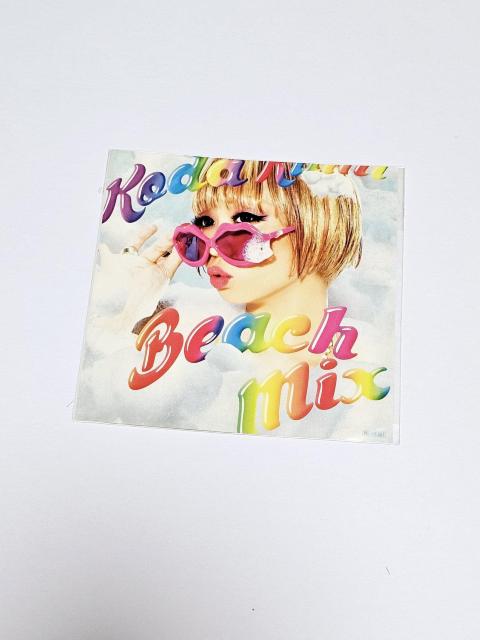 (185) 倖田來未 ステッカー Beach mix < タレントグッズ  (185) 倖田來未 ステッカー Beach mix  < タレントグッズの