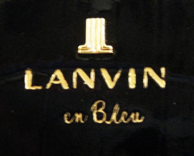 gpEVio I u[LANVIN en Bleu v^Gi  uh 