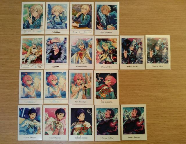 あんさんぶるスターズ 英智 渉 桃李 弓弦 カード類 fine < アニメ/コミック/キャラクター あんさんぶるスターズ 英智 渉 桃李 弓弦 カード類 fine < アニメ/コミック/キャラクターの