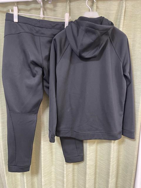 NIKE ナイキ DRI-FIT ジャージ 上下セットアップ ブラック サイズL 厚手 < ブランド  NIKE ナイキ DRI-FIT ジャージ 上下セットアップ ブラック サイズL 厚手 < ブランドの