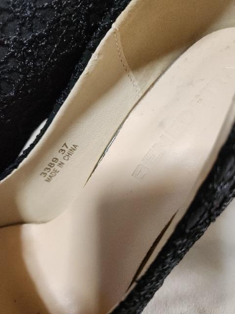 美品 超ハイヒール15cm【黒レース】23.5p < 女性ファッション 美品 超ハイヒール15cm【黒レース】23.5p < 女性ファッションの