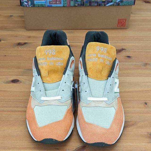 KITH New Balance 998 AloeWashApricotBuff �� �j���t�@�b�V������ 
