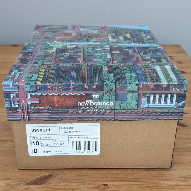 KITH New Balance 998 AloeWashApricotBuff �� �j���t�@�b�V������ 