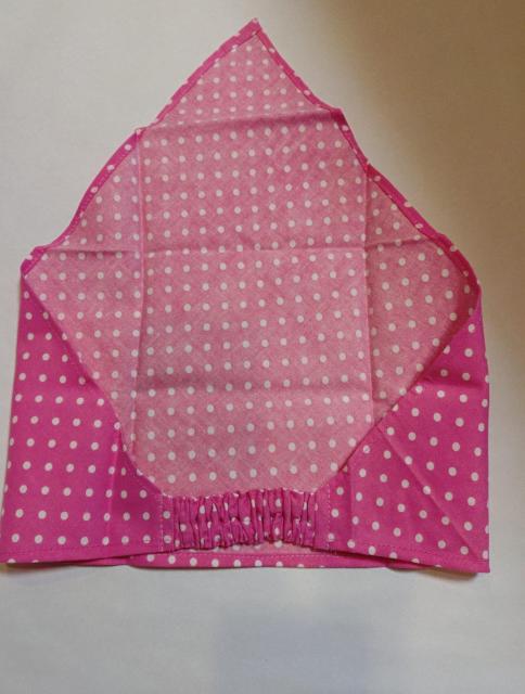 【送料無料】ハンドメイド ゴム入り 大人用三角巾 ドット柄 濃いピンク 料理 調理実習 中学生 高校生 < 女性ファッション 【送料無料】ハンドメイド ゴム入り 大人用三角巾 ドット柄 濃いピンク 料理 調理実習 中学生 高校生 < 女性ファッションの