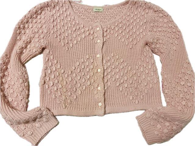 Lily Brown �s���N �N���b�v�h�J�[�f�B�K�� �|�b�v�R�[���j�b�g �� �����t�@�b�V������ 