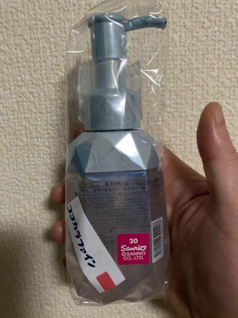 シナモロール &tint カラーシャインヘアオイル < 香水/コスメ/ネイル シナモロール &tint カラーシャインヘアオイル < 香水/コスメ/ネイルの