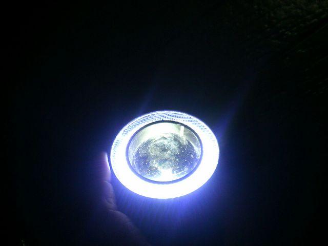 3.0インチ LEDフォグランプ 12v 10W 7000k COBイカリング付 < 自動車/バイク 3.0インチ LEDフォグランプ 12v 10W 7000k COBイカリング付 < 自動車/バイク