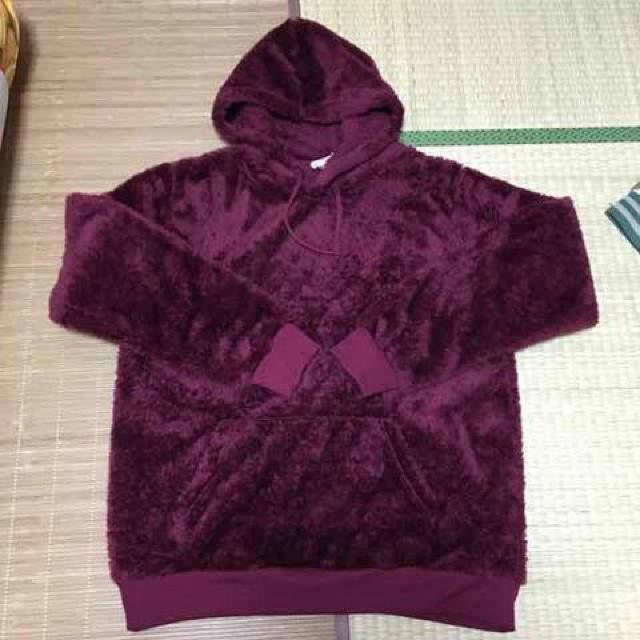 男女兼用サイズ・シャギーボアパーカープルオーバー < 男性ファッション 男女兼用サイズ・シャギーボアパーカープルオーバー < 男性ファッションの